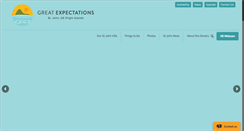 Desktop Screenshot of greatexpectationsusvi.com